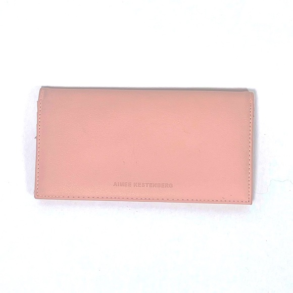 Aimee Kestenberg Blush Pink Wallet Medium Size Bi Fold - Picture 1 of 9